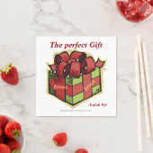 Jezus de perfecte kerstman servet (Insitu)