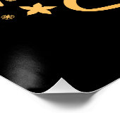 Jezus de reden voor het seizoen - Kerstgeloof Perfect Poster (Hoek)