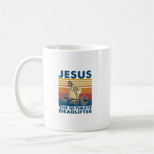 Jezus De ultieme dodlifter Fitness Koffiemok