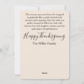 Jezus de Weg de Waarheid het Leven Herfst ontwerp Feestdagenkaart (Achterkant)