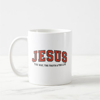 Jezus de weg de waarheid het leven koffiemok