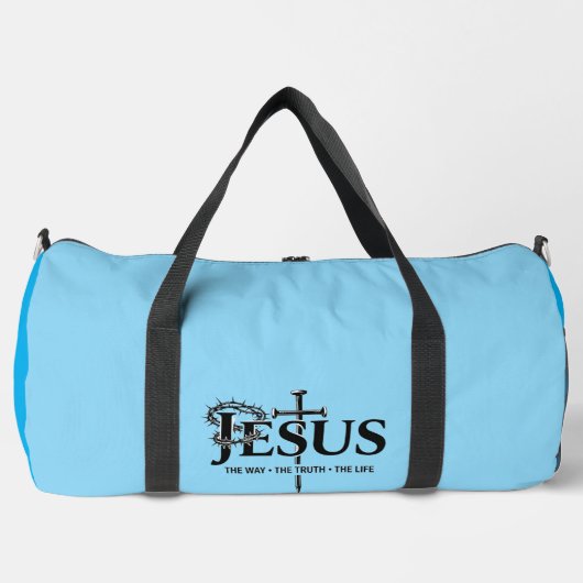 Jezus de weg, de waarheid, het leven! plunjezak (Voorkant)