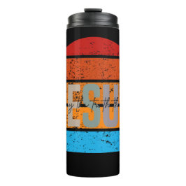 Jezus, De Weg, De Waarheid, Het Leven Retro Zonson Thermosbeker