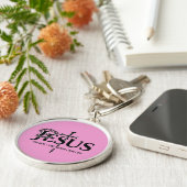 Jezus de weg, de waarheid, het leven! sleutelhanger (Zijkant)