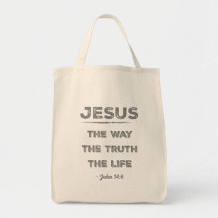 Jezus: de weg, de waarheid, het leven tote bag