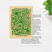 Jezus de Weg Profielkaart Visitekaartje (Bureau)