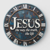Jezus De Weg Waarheid Leven Grote Klok (Voorkant)