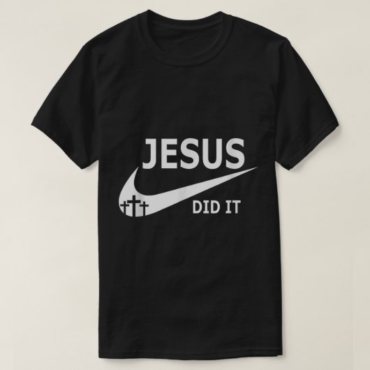 Jezus deed het grappig Jezus T-shirt (Design voorkant)