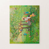 Jezus deelt de gemeenschap met kinderen Puzzle Legpuzzel (Verticaal)