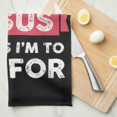 Jezus denkt dat ik sterf voor Christelijke prijsop Theedoek (Quarter Fold)