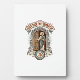 Jezus deur sleutel symboliek Jezus deur sleutel s Fotoplaat