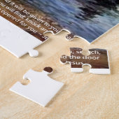 Jezus & Deuren openen citaat Legpuzzel (Zijkant)