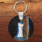 Jezus die aan de deur knoopt sleutelhanger (Voorkant)