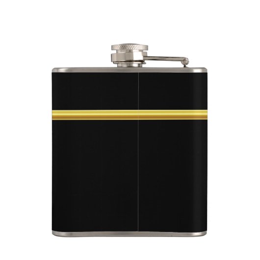 Jezus die aan een Christelijk kruisbeeld hangt Heupfles (Achterkant)