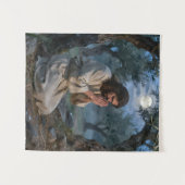 Jezus die bidt Wandkleed (Voorkant (horizontaal))