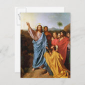 Jezus die de Keys teruggeeft naar St. Peter, 1820 Briefkaart (Voorkant / Achterkant)