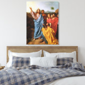 Jezus die de Keys teruggeeft naar St. Peter, 1820 Canvas Afdruk (Insitu (Slaapkamer))