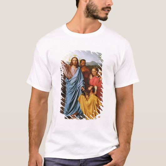 Jezus die de Keys teruggeeft naar St. Peter, 1820 T-shirt (Voorkant)
