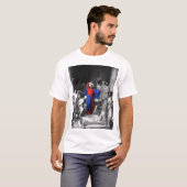 Jezus die de tempel schoonmaakt t-shirt (Voorkant volledig)