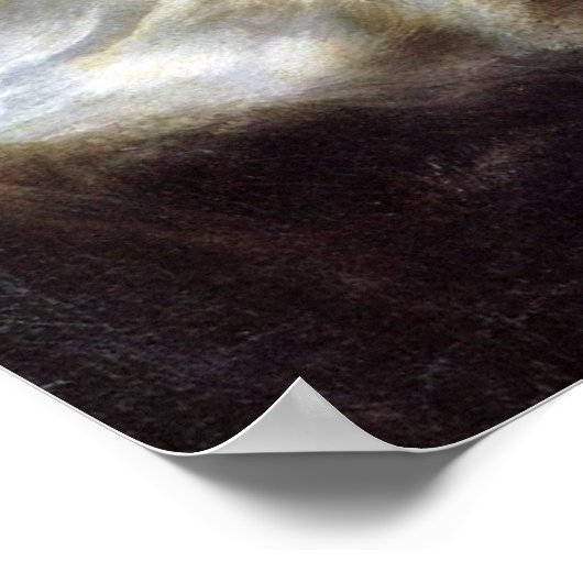 Jezus die het Storm in het Zee van Galilea kalmeer Poster (Hoek)