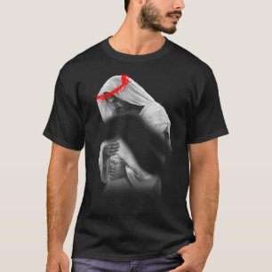 Jezus die me aanklaagt me God Hug Chris T-shirt
