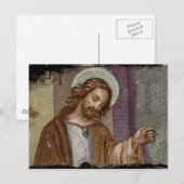 Jezus die op de deur tikt briefkaart (Voorkant / Achterkant)