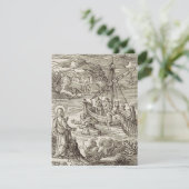 Jezus die over water loopt (Staand voorkant)