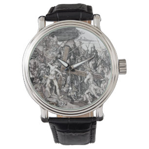 Jezus die zijn kruis draagt 1470 horloge