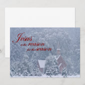 Jezus dit seizoen - Yosemite-kapel in sneeuwstorm (Voorkant / Achterkant)