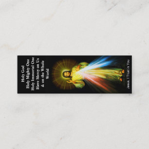 Jezus Divine Mercy - Heilig Visitekaartje