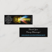 Jezus Divine Mercy - Heilig Visitekaartje (Voorkant / Achterkant)