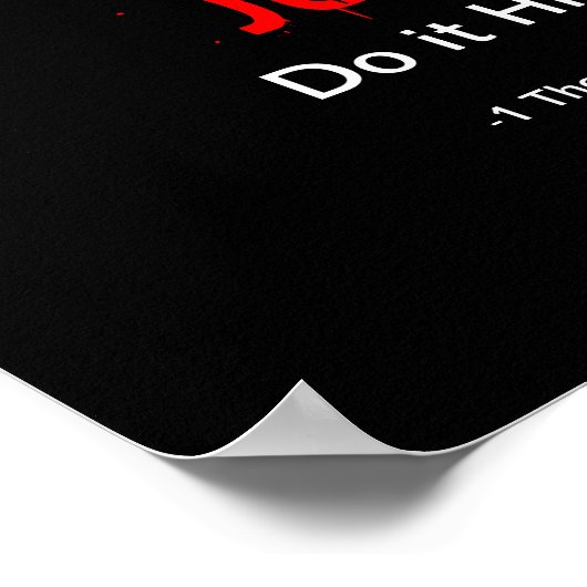 Jezus doet het Zijn manier gotGod316.com Scripting Poster (Hoek)