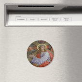 Jezus draagt het kruis magneet (Insitu (Vaatwasser))