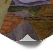 Jezus draagt het kruis poster (Hoek)