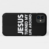 Jezus draaide mijn leven om Case-Mate iPhone case (Achterkant (horizontaal))