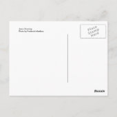 Jezus Drawing Briefkaart (Achterkant)