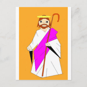 Jezus Drawing Briefkaart