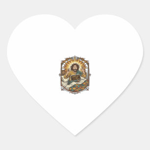 Jezus Dronken Online Winkelbon De Ochtend Erna Hart Sticker