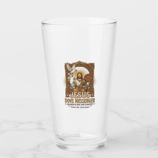 Jezus Duif Boodschapper Jezus Duif Boodschapper Ch Glas (Voorkant)