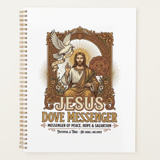 Jezus Duif Boodschapper Jezus Duif Boodschapper Ch Planner (Voorkant)
