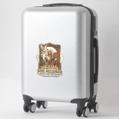 Jezus Duif Boodschapper Jezus Duif Boodschapper Ch Sticker (Koffer)