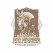 Jezus Duif Boodschapper Jezus Duif Boodschapper Ch Sticker (Voorkant)