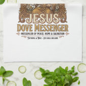 Jezus Duif Boodschapper Jezus Duif Boodschapper Ch Theedoek (Gevouwen)