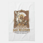 Jezus Duif Boodschapper Jezus Duif Boodschapper Ch Theedoek (Verticaal)