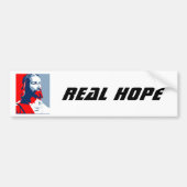 Jezus echte hoop bumpersticker (Voorkant)