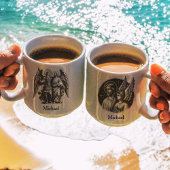 Jezus en Aartsengel Christelijk Koffiemok