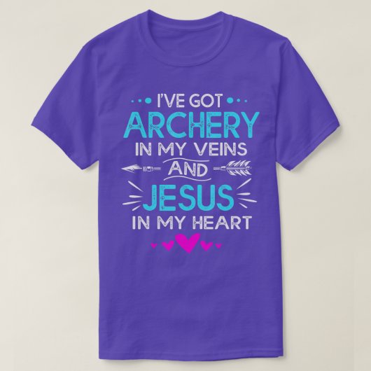 Jezus en Archery T-shirt (Design voorkant)