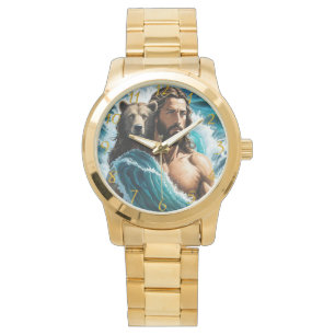 Jezus en beer horloge