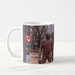 Jezus en Bigfoot Koffiemok