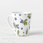 Jezus en Blauwe bessen Latte Mok (Linkerhoek)